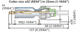 Wooding Holesaw